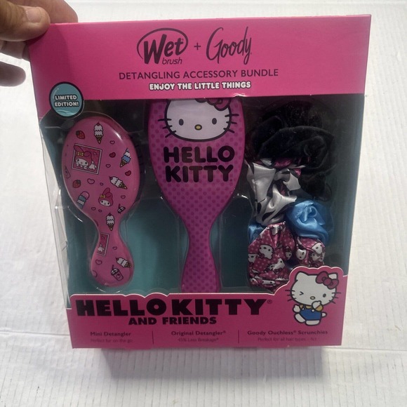 The Wet Brush Hair Wet Brush Goody Hello Kitty Friends Hair Brush